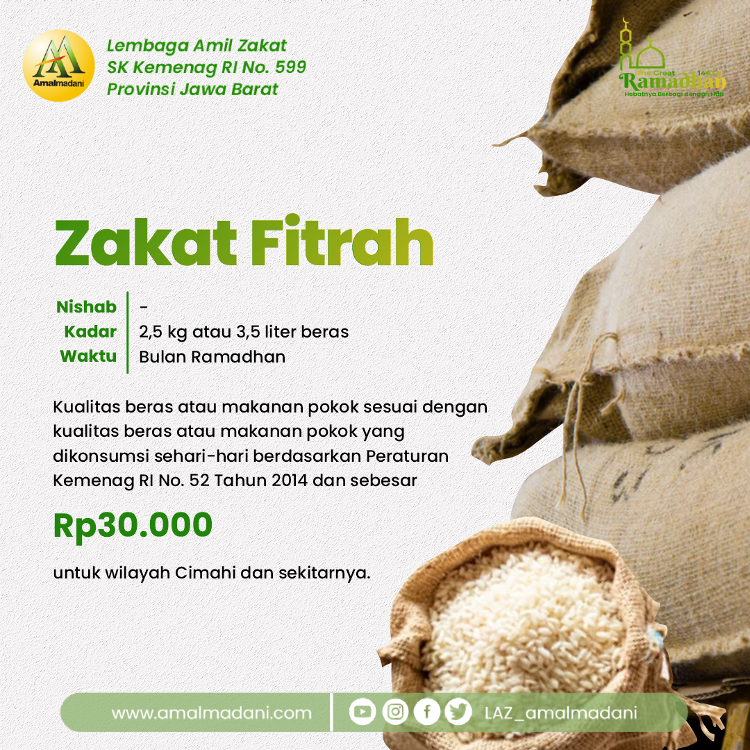 Manfaat zakat fitrah Ramadhan 1446 H bagi masyarakat