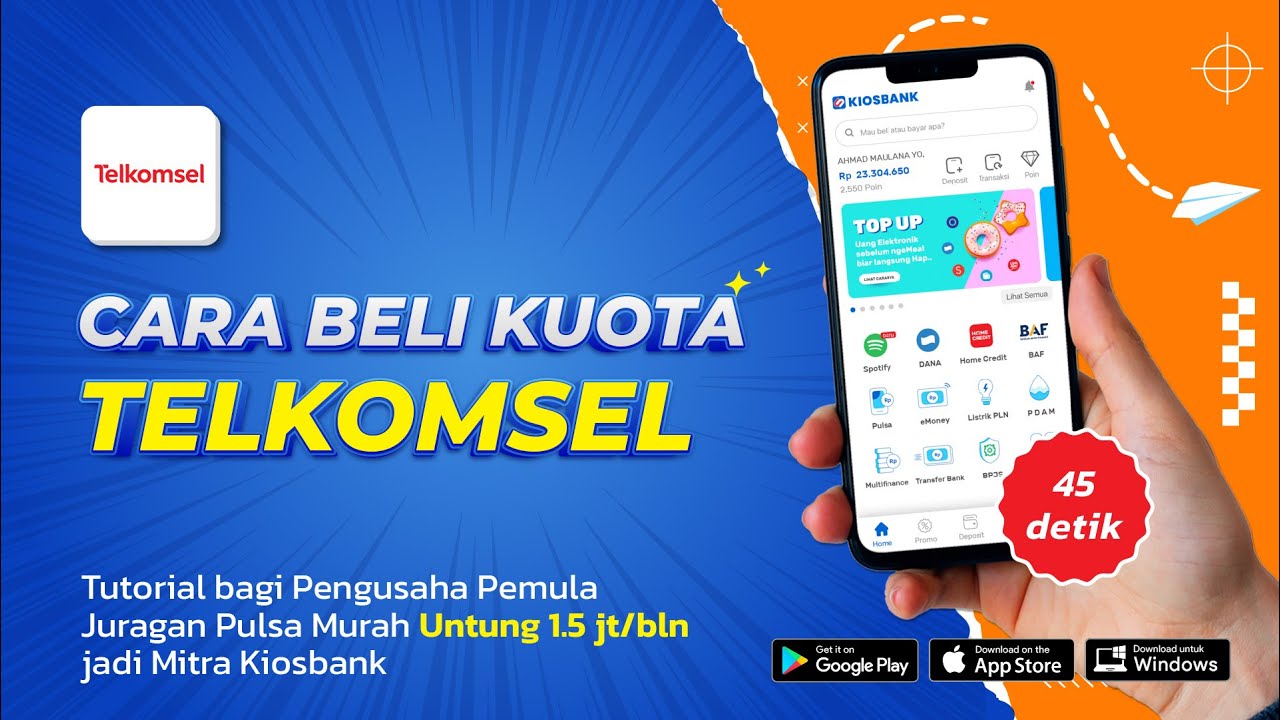 Aplikasi terbaik untuk cek dan beli pulsa telkomsel murah