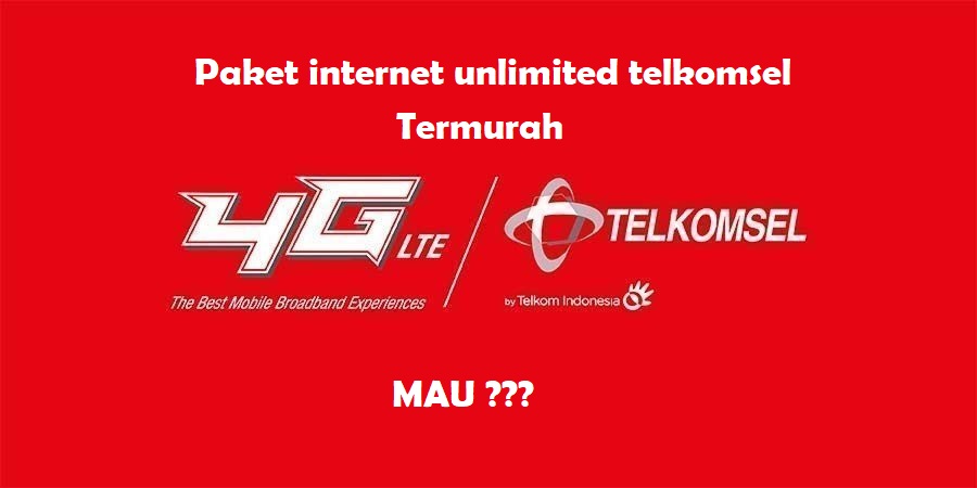 Paket internet telkomsel unlimited murah dan stabil