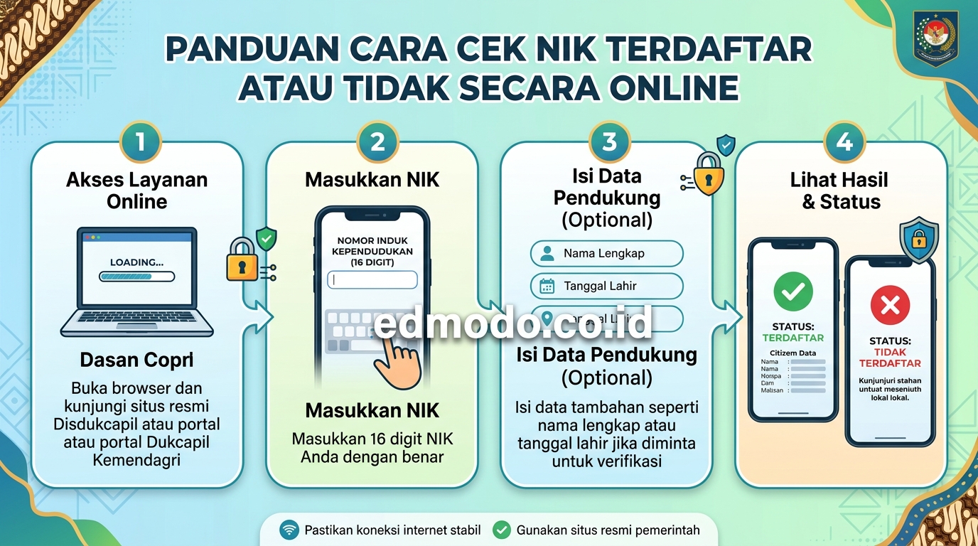 cara cek nik online