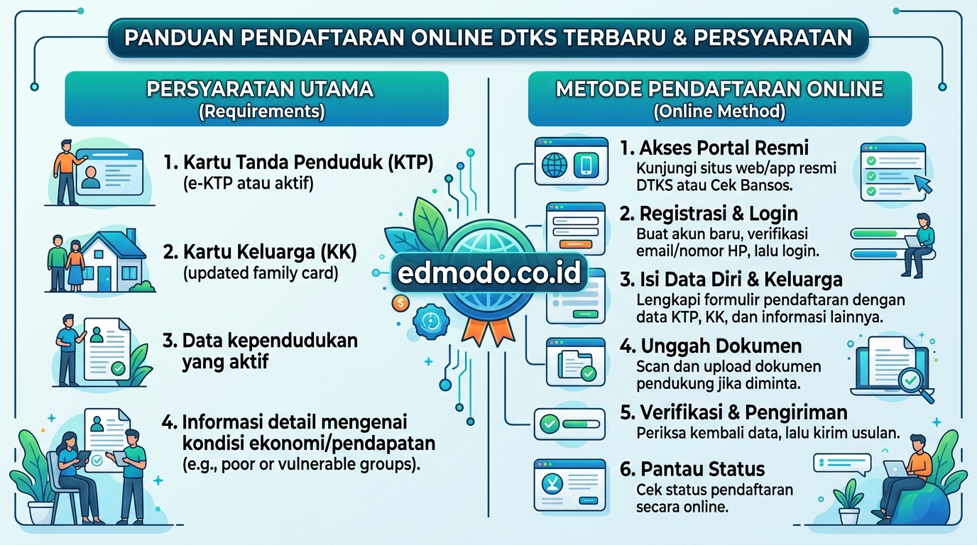 cara daftar dtks